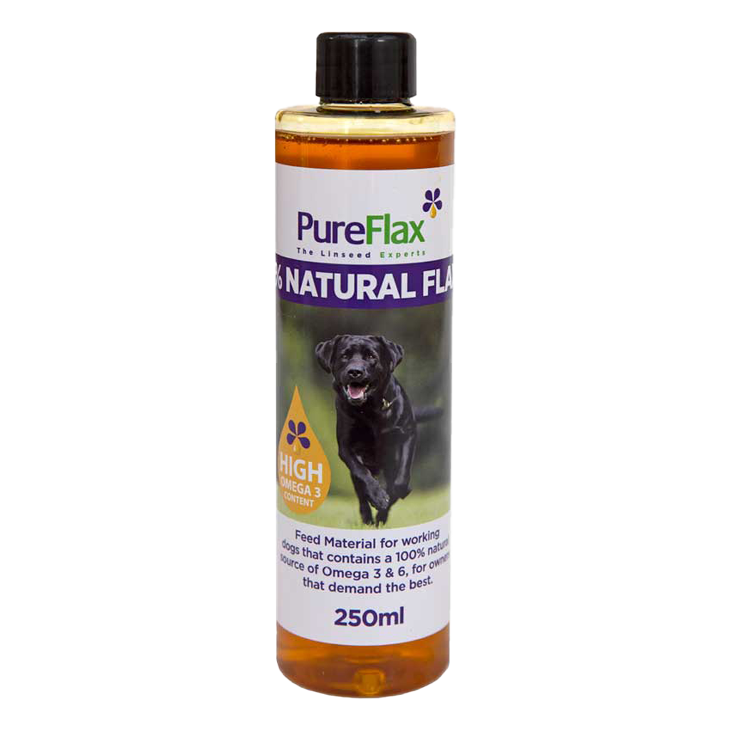 100% Natural Flax Oil For Dogs - WOODLAND STORM