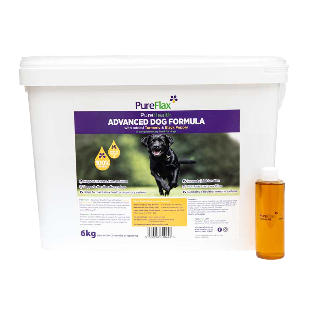 Advanced Dog Formula with Added Turmeric & Black Pepper - WOODLAND STORM