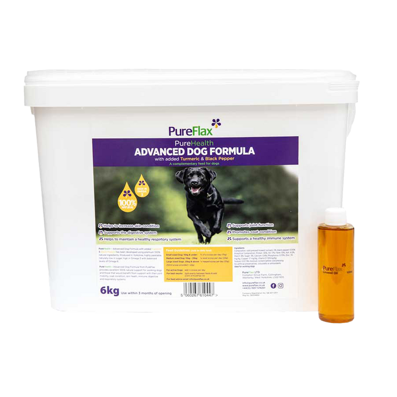 Advanced Dog Formula with Added Turmeric & Black Pepper - WOODLAND STORM