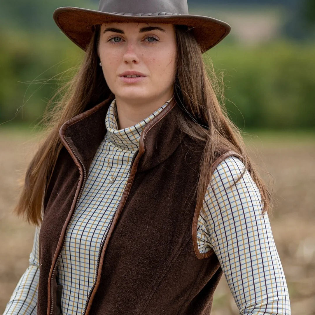 Cosy Check Roll Neck - Mustard - WOODLAND STORM