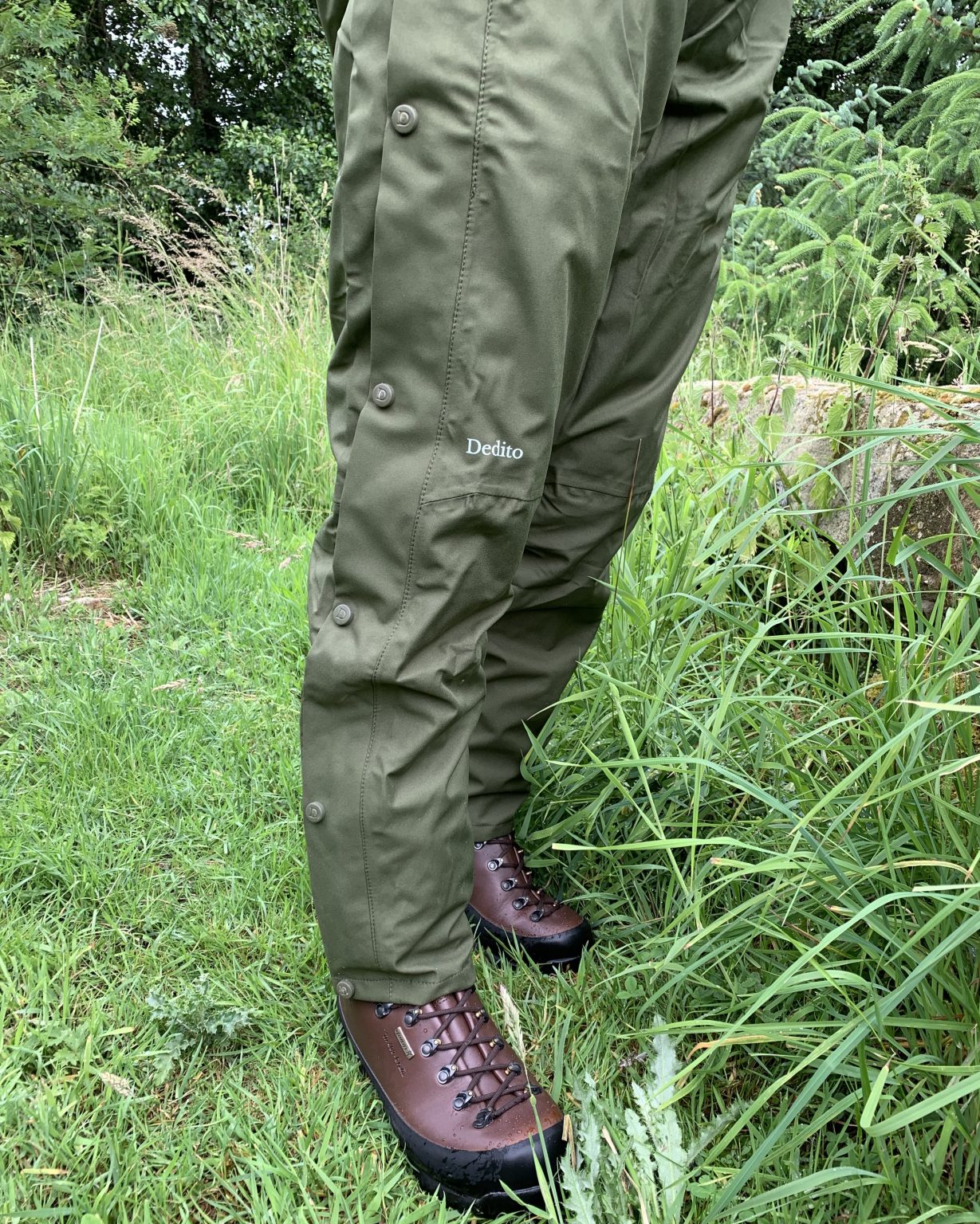 Dedito Waterproof Over Trousers WOODLAND STORM