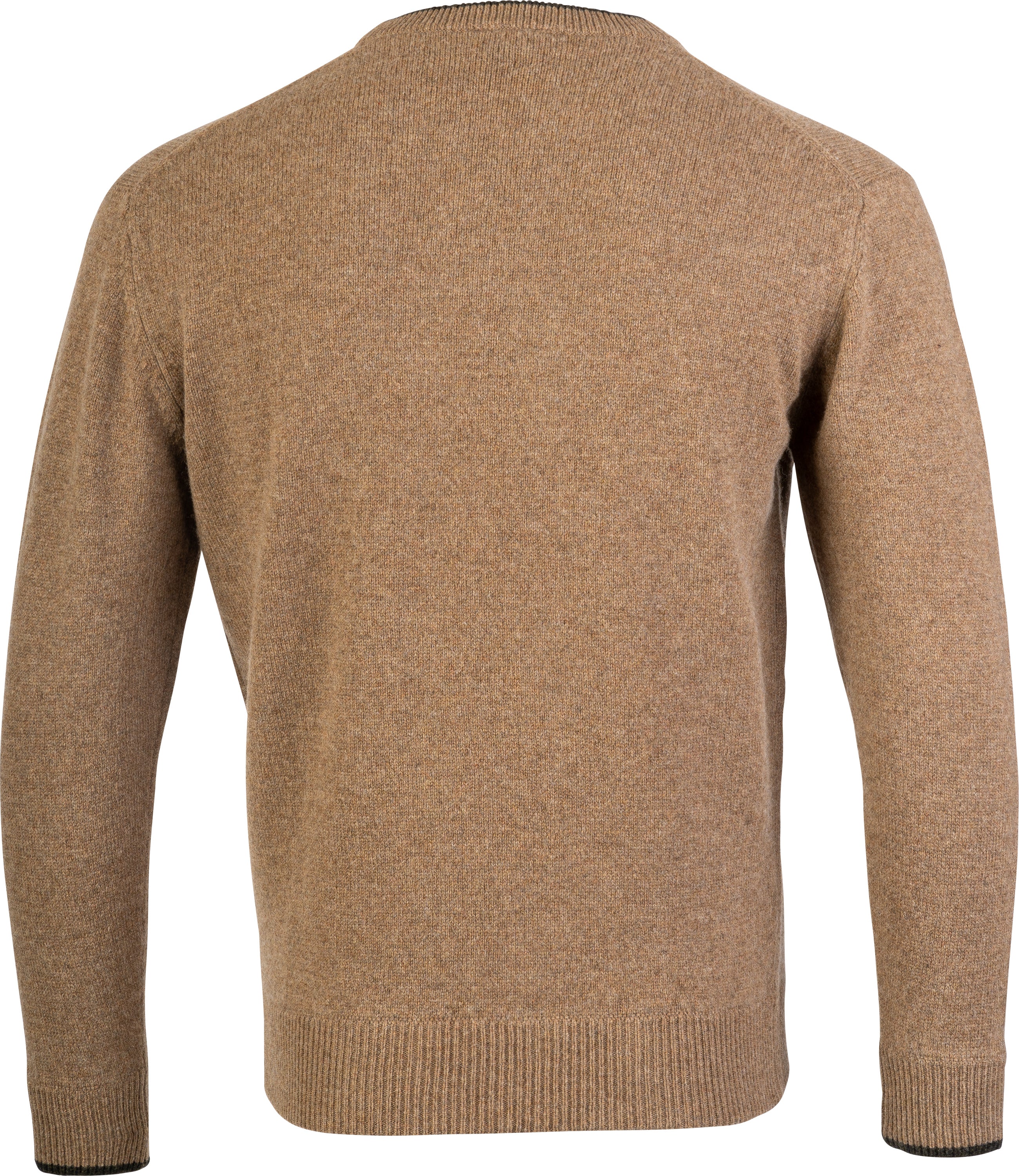 Ashcombe 100% Lambswool Crewknit - WOODLAND STORM