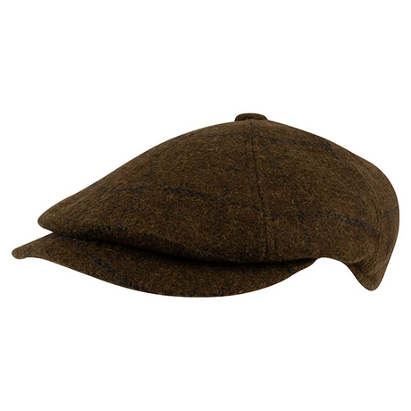 Newsboy Cap Brown Tweed