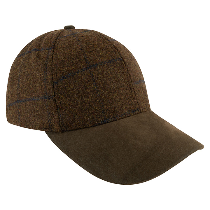 Lowland Tweed Baseball Hat - WOODLAND STORM