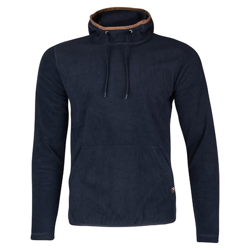 Country Fleece Hoodie Navy - WOODLAND STORM