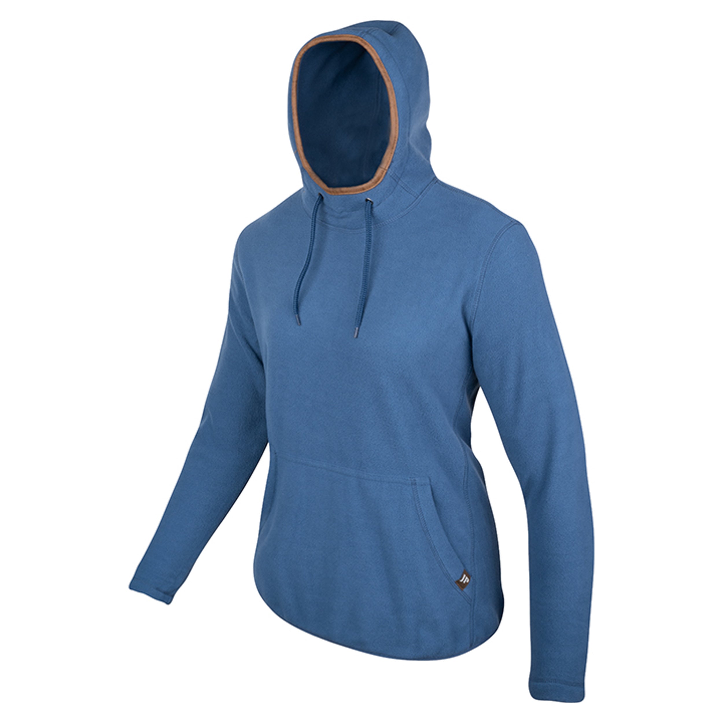 Ladies Fleece Hoodie - WOODLAND STORM