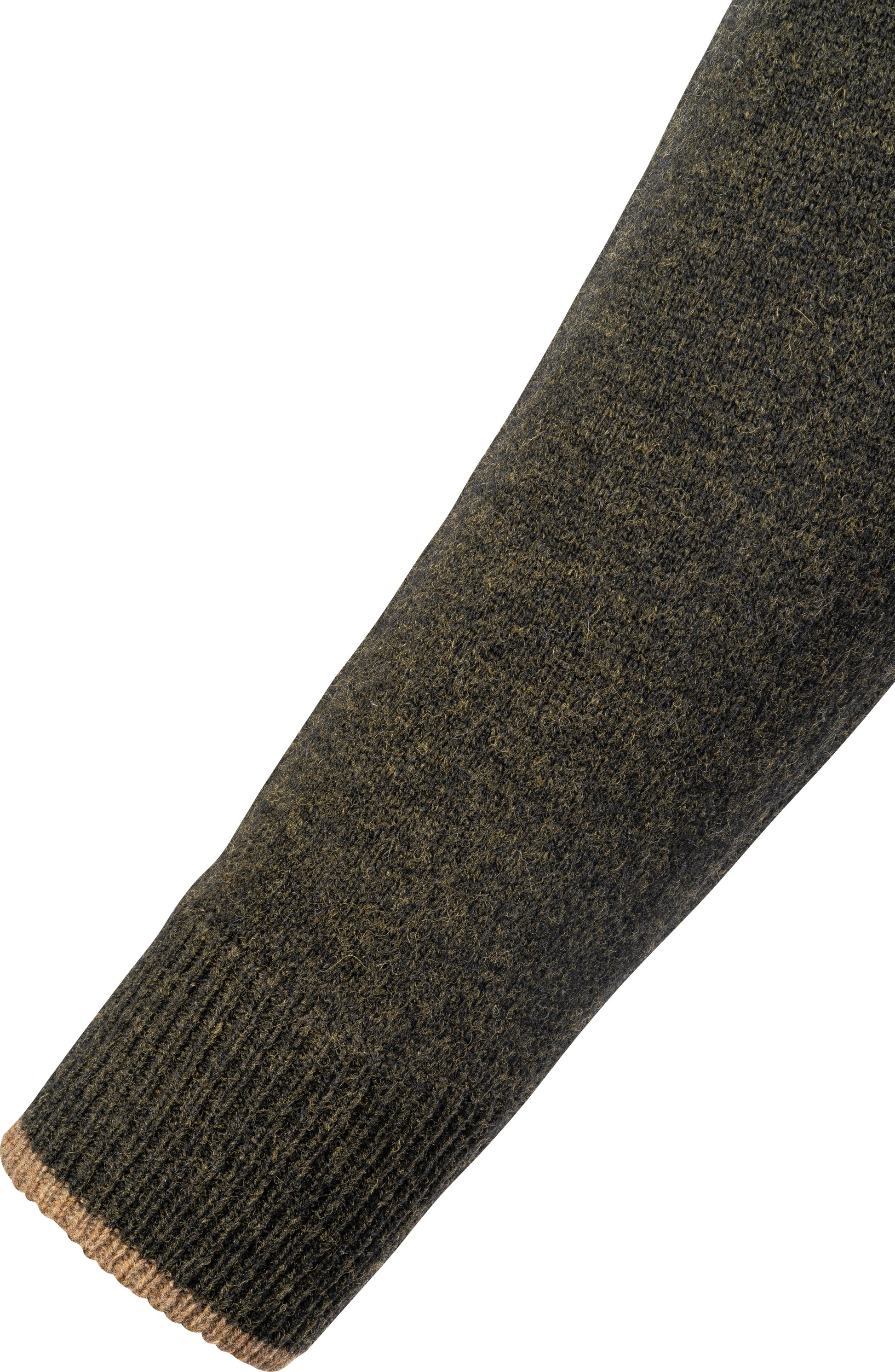 Ashcombe 100% Lambswool Zipknit - WOODLAND STORM