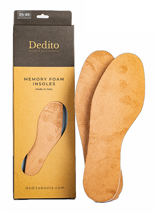 Dedito Memory Foam Insoles - WOODLAND STORM