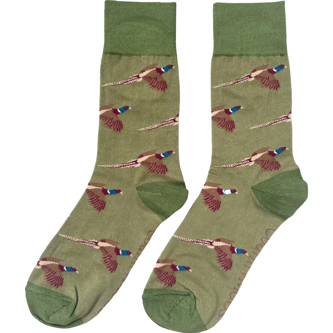 Pheasant Crew Socks